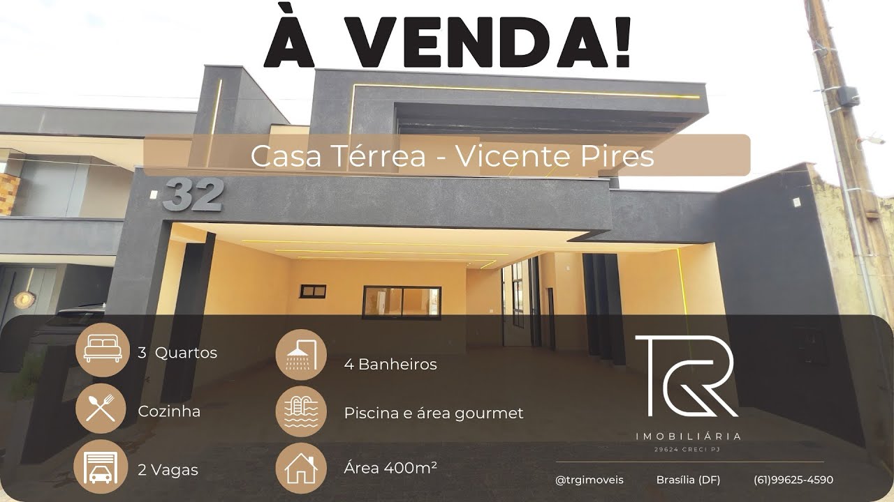 VICENTE PIRES | 3 Su&iacute;tes | 400m