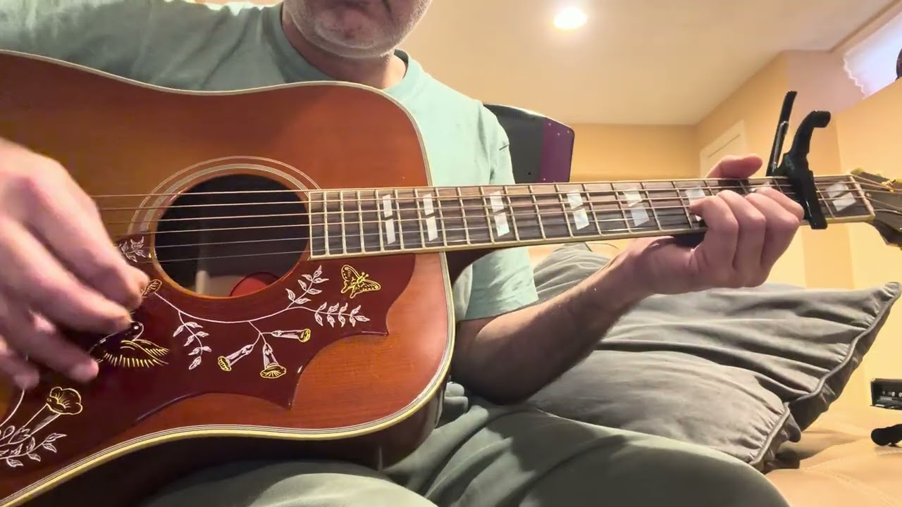 This one and nowhere man sound from Gibson Hummingbird