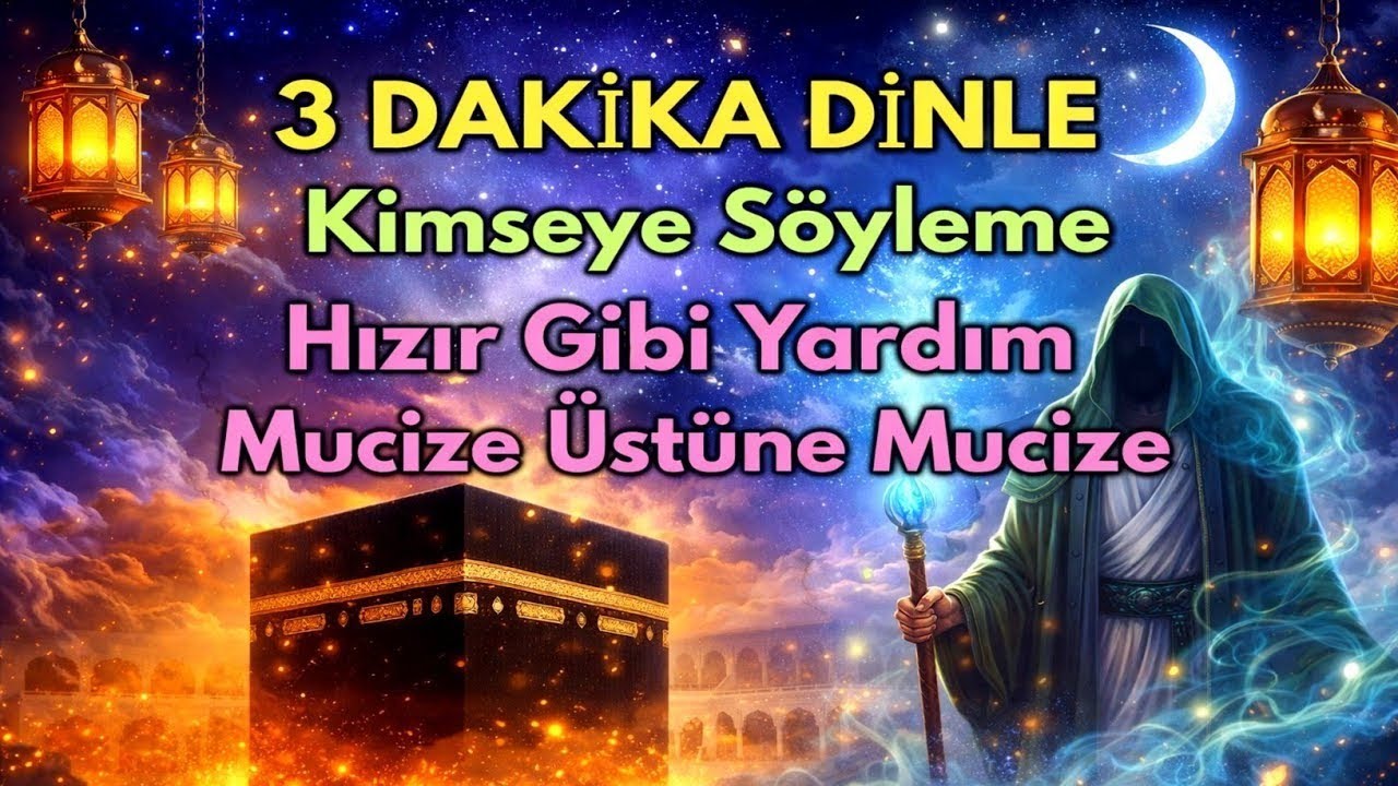 3 Dakika Dinle – Allah’ın İzniyle Hızır Gibi Yardım | Mucize Üstüne Mucize 🌸💖