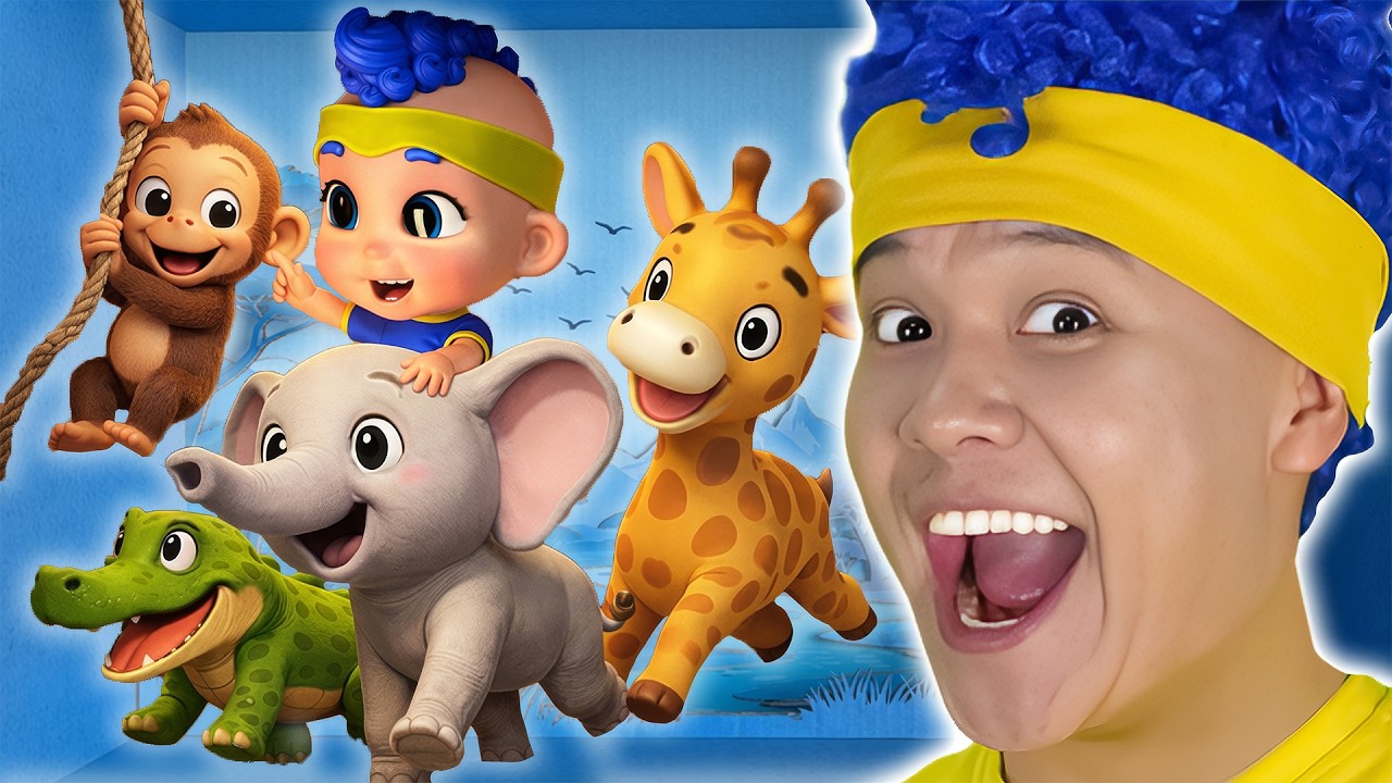 Learn Animal Sounds with Baby DB | D Billions Kids Songs