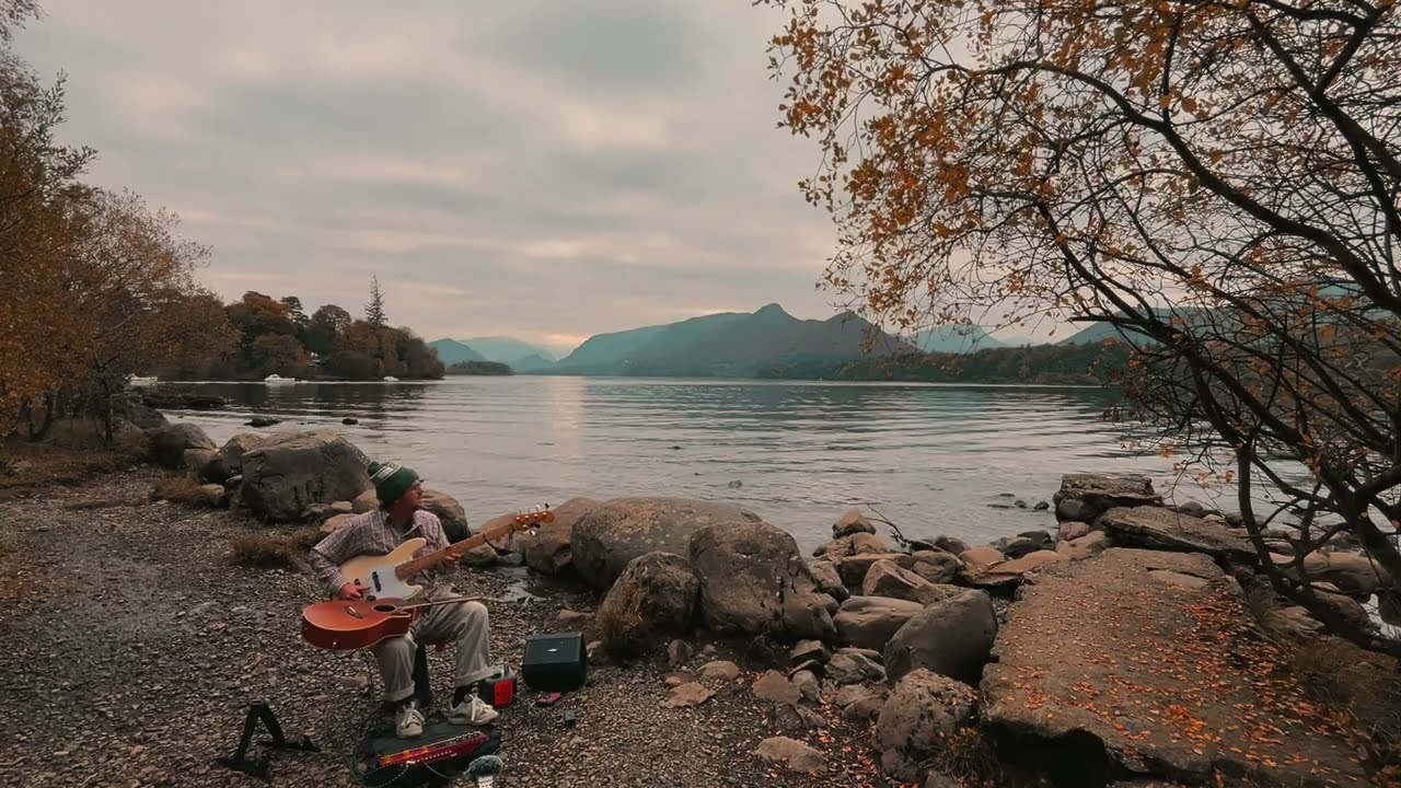 Autumn Ripples Towards Us | a bass and guitar meditation (vol. 24) | Healing Sounds