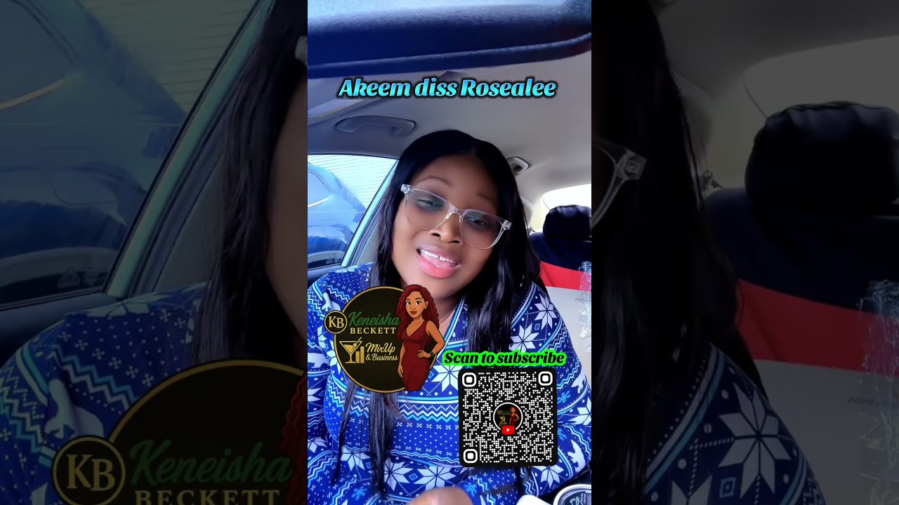 Akeem diss Rosealee #jamaicantiktok #rosealee #akeem 