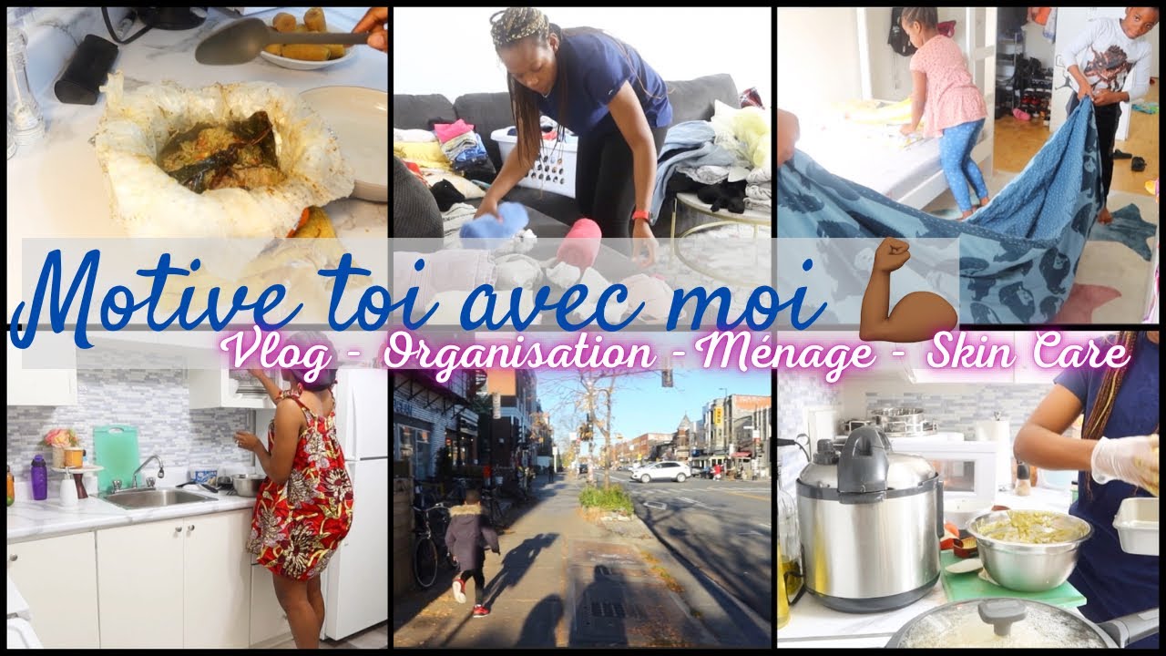 *NEW*MOTIVATION DU DIMANCHE💪🏾- ORGANISATION - MORNING SKIN CARE - VLOG // WHOLE HOUSE DEEP CLEAN