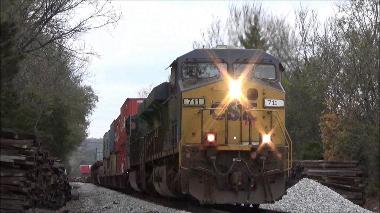 Railfanning CSXT around the Nashville area ft. CP, KCS, UP, and more! (Early Nov. 2016)