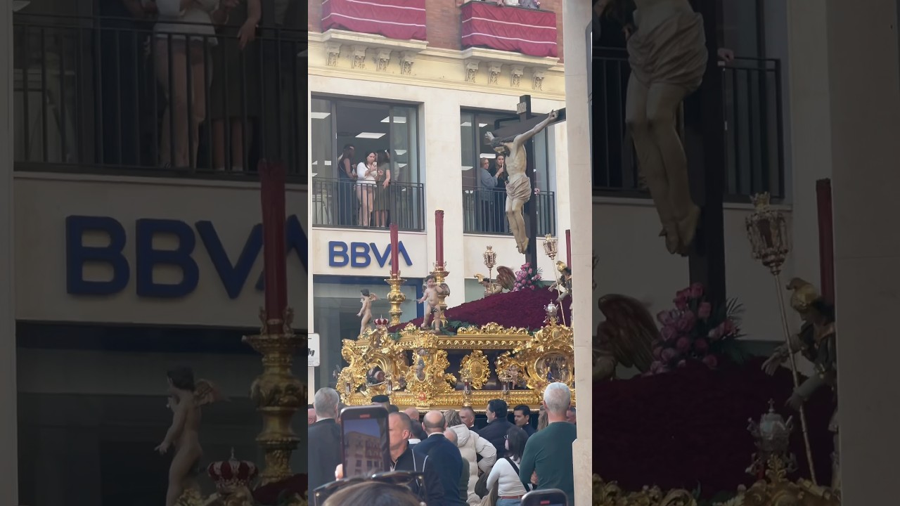 Semana Santa in M&aacute;laga, Spain. (Holy Week in Malaga, Spain) #shorts #holyweek