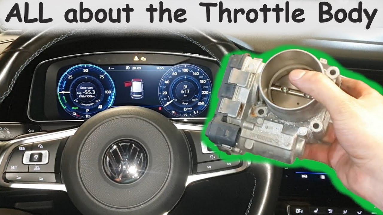 VW 1.4 TSI GTE Throttle Body Removal , TEST