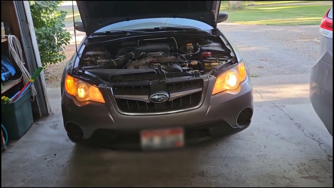 Subaru 2008 года — Тусклая фара — Исправлено