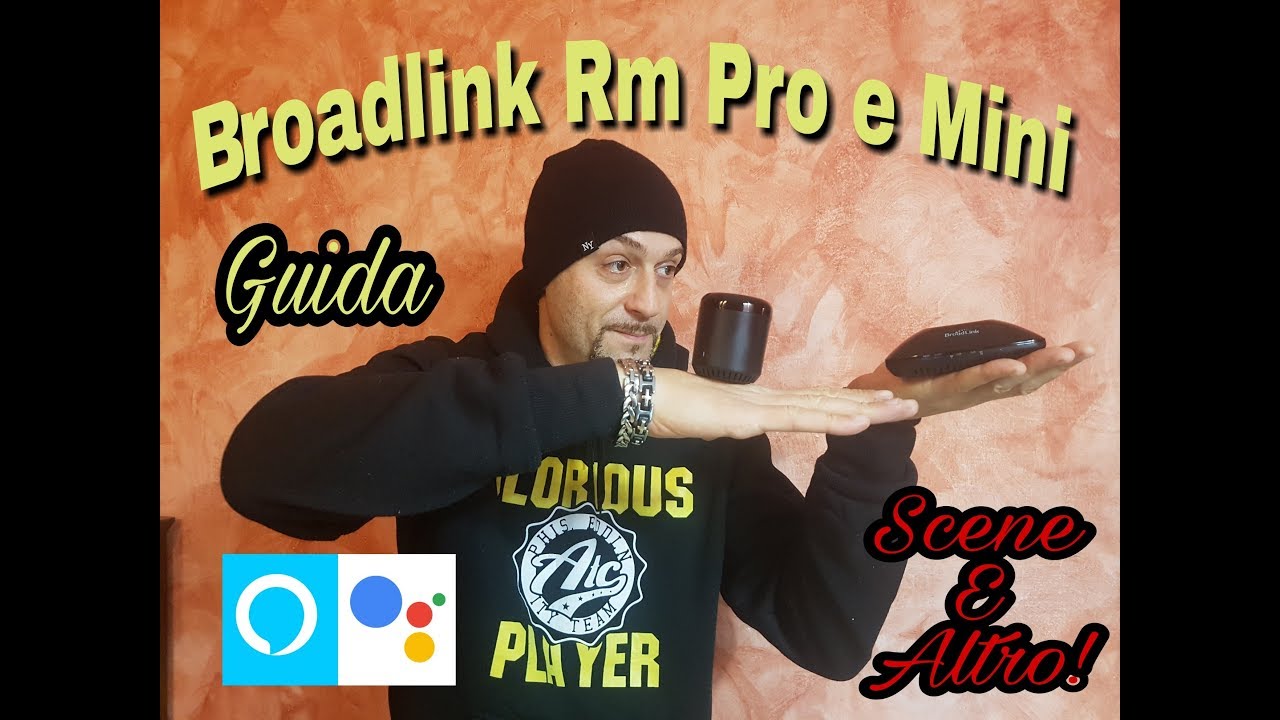 Questi 2 accessori sono Incredibili  GUIDA BROADLINK Rm Pro Mini Google Alexa