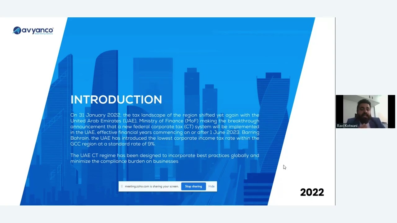 Corporate Tax in UAE Webinar - Planning Ahead and Stay Updated
