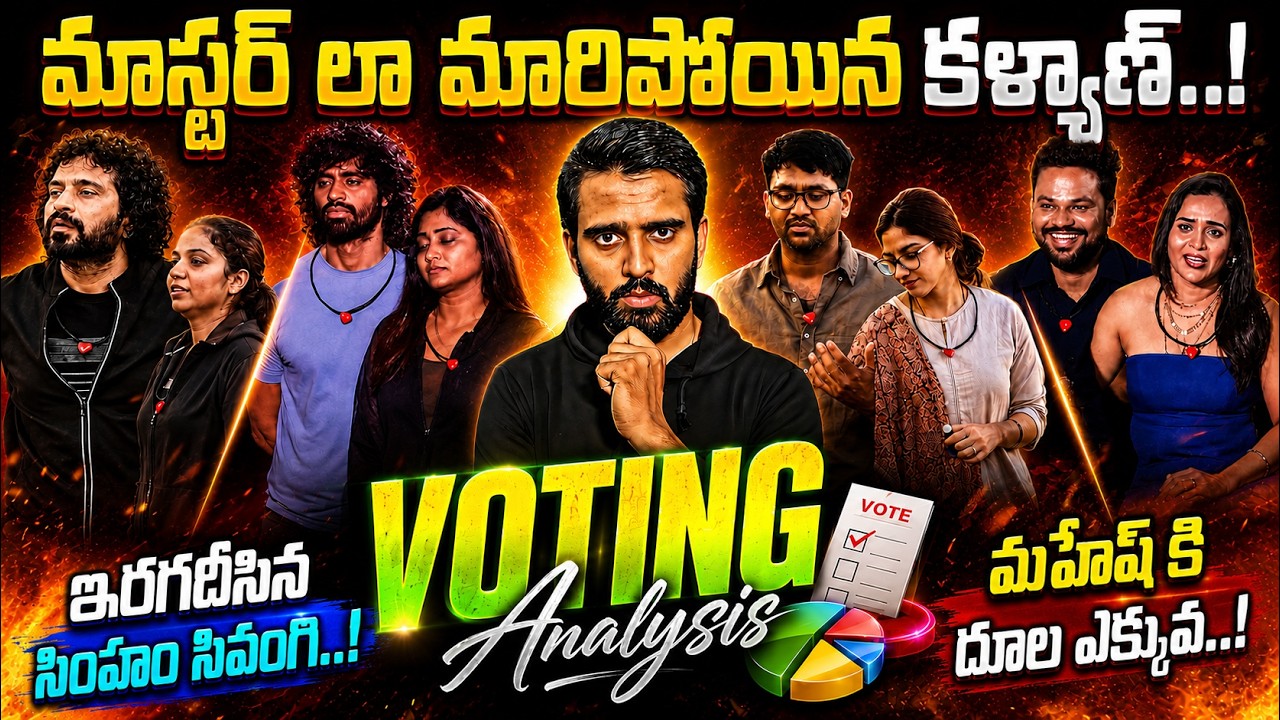Kalyan Worst Behaviour Towards Vasanthi..! | Voting Analysis | MAD FOR EACH OTHER | MC Reviews