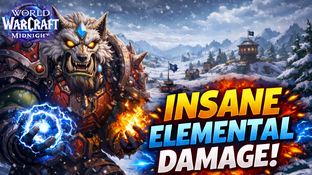 BEST ELEMENTAL SHAMAN BUILD | World of Warcraft: Midnight | WoW PvP