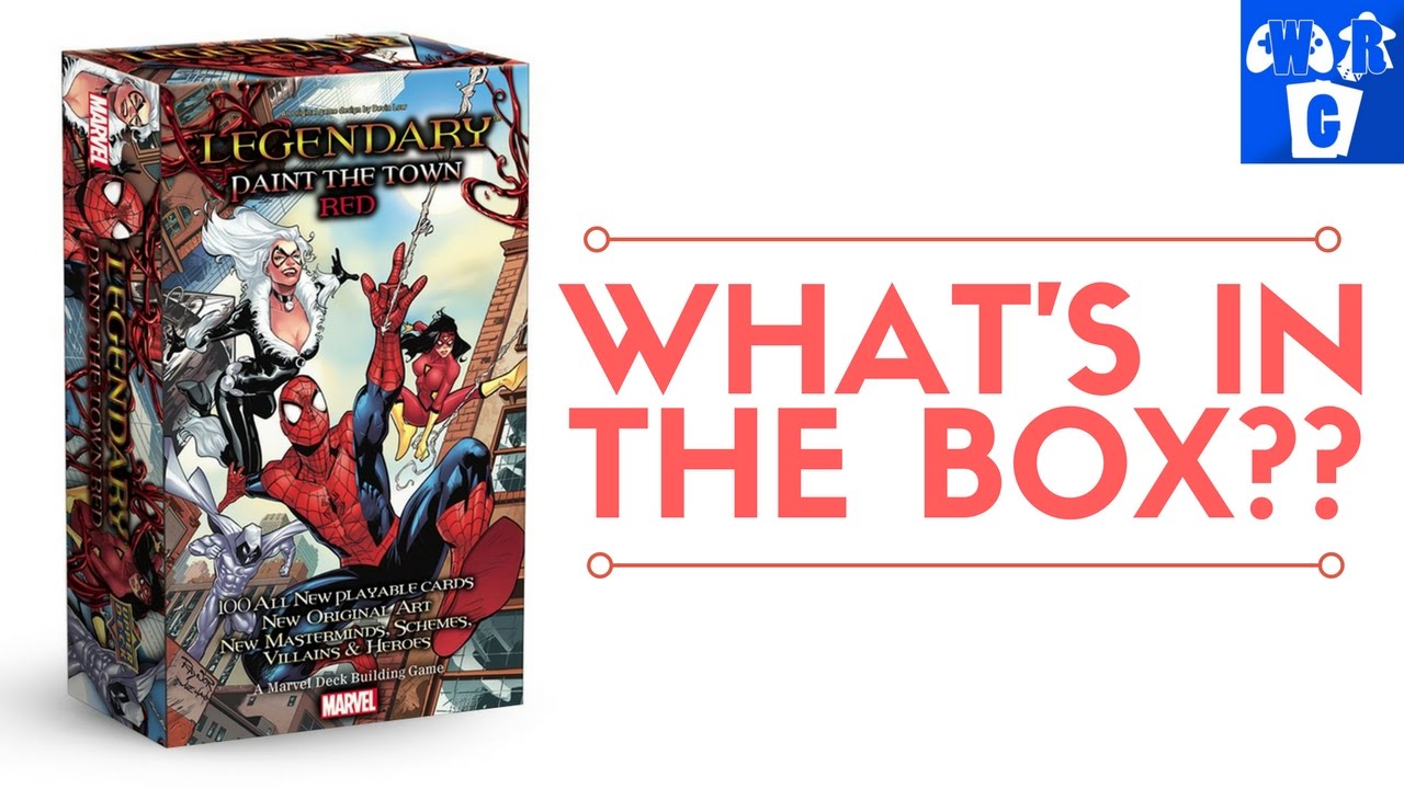 Legendary: Paint The Town Red Expansion Contents