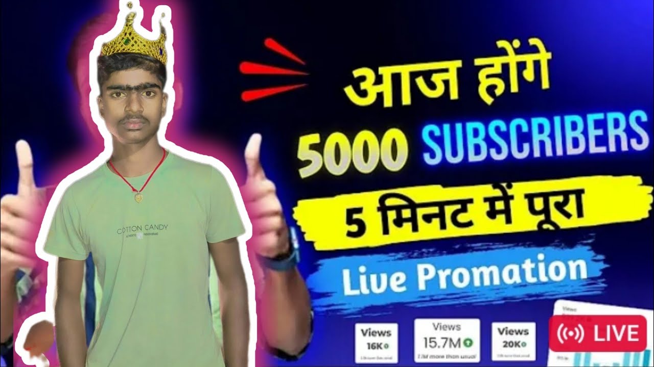 live channel checking ✅and promotion 🙏