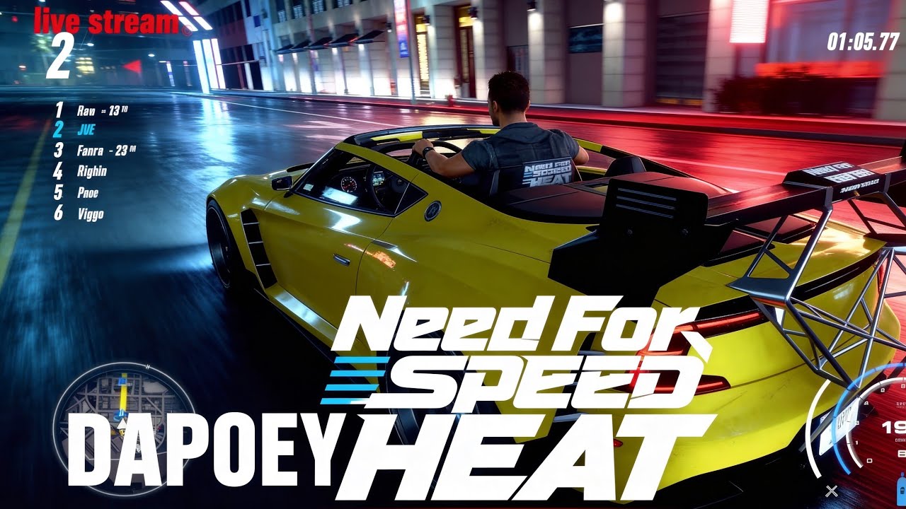 [LIVE] NFS HEAT ll BALAPAN SORE SORE