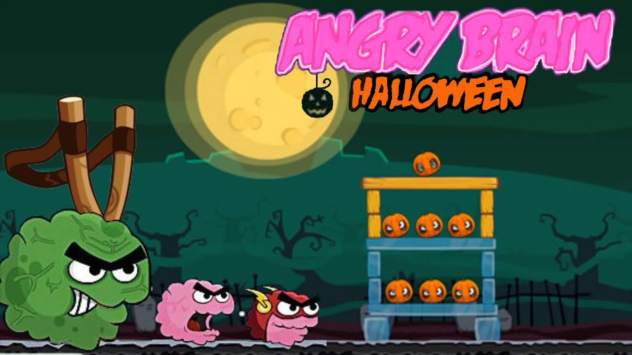 Angry Brain Halloween Gameplay No Comentary