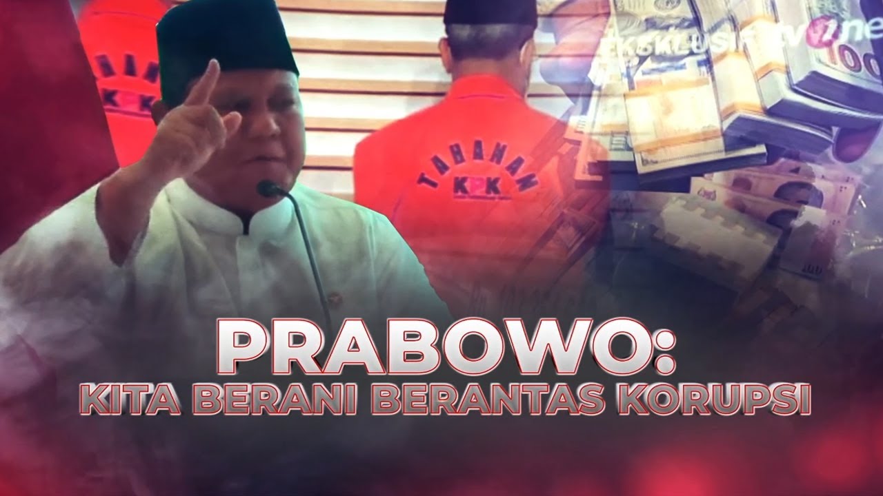 Prabowo: Kita Berani Berantas Korupsi | AKIP tvOne