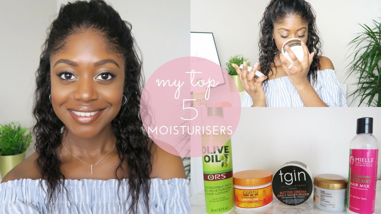 MY TOP 5 MOISTURISERS FOR HEALTHY RELAXED HAIR | Healthy Hair Junkie