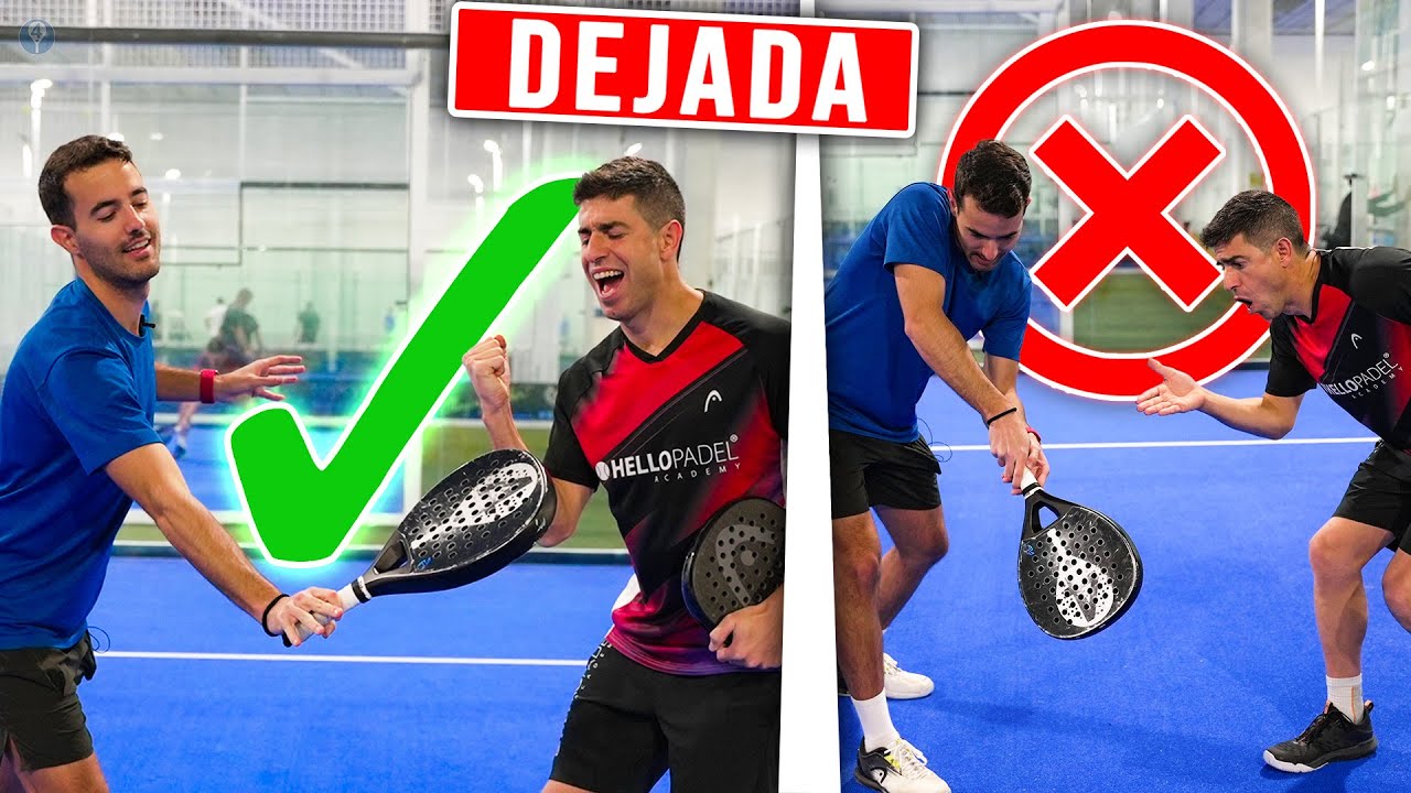 APRENDE LOS 5 ERRORES AL HACER la DEJADA en PADEL - el4Set