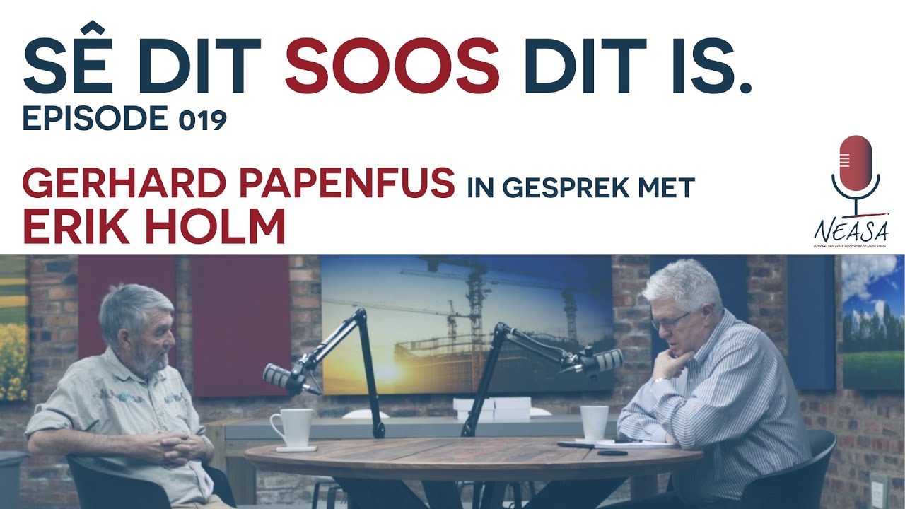 Sê dit soos dit is. Episode 019: Erik Holm