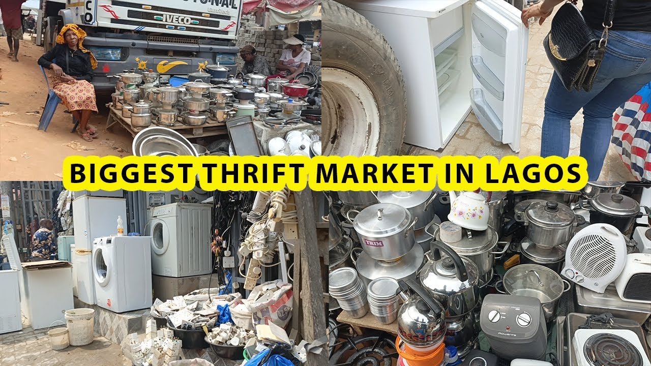 Unbelievable Deals on Kitchen Wares at Alaba Thrift Market! Don’t Miss This!
