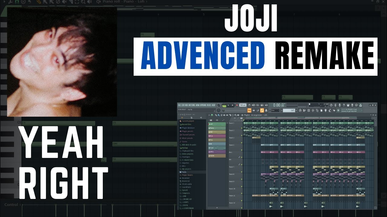 JOJI - YEAH RIGHT FL STUDIO REMAKE | DECONSTRUCTED