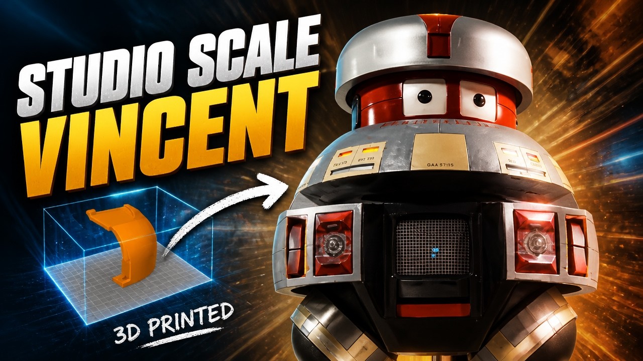 Создание Studio Scale VINCENT LF 396 Часть 1 (Disney The Black Hole)