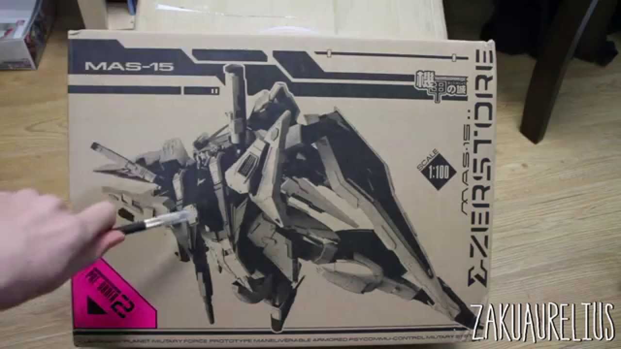 101 - Mechanicore MAS-15 Zerstore (Xi Gundam) UNBOXING