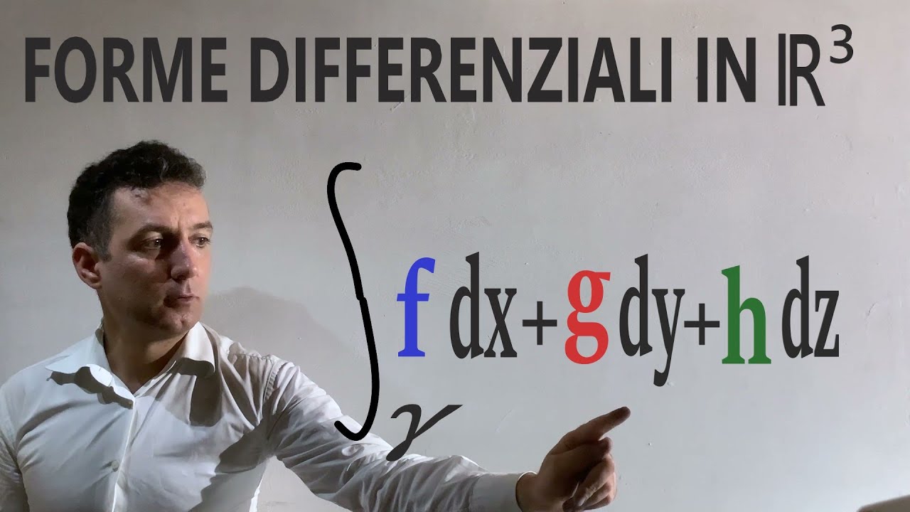 Forme differenziali esatte nello spazio e integrali di linea nello spazio