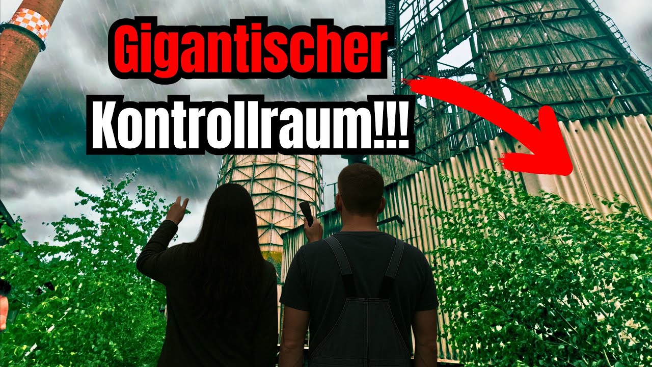 Katz und Maus Spiel im verlassenen Kraftwerk - ist hier noch jemand? 🤔