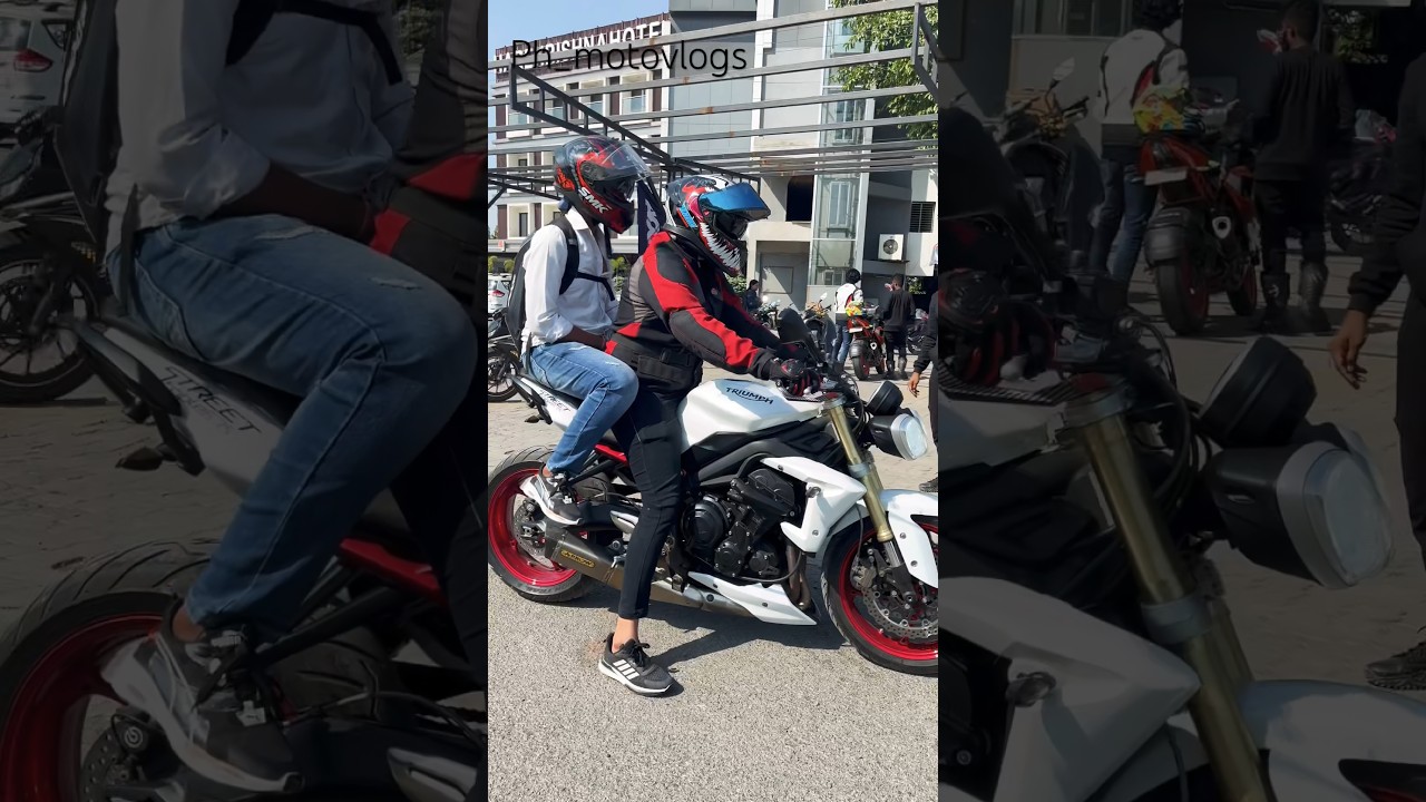🥵Triumph Street triple 675 Pure Sound🫨🫨 #triumph #viral #superbike #shortsfeed #youtubeshorts