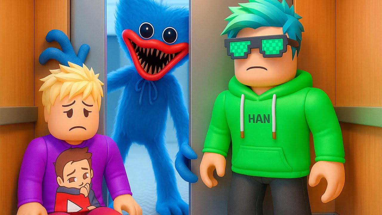 ROBLOX -😱 24 SAAT BOYUNCA ASANSÖRDE KALMAYA ÇALIŞTIK 👿 | 24 Hours in Elevator