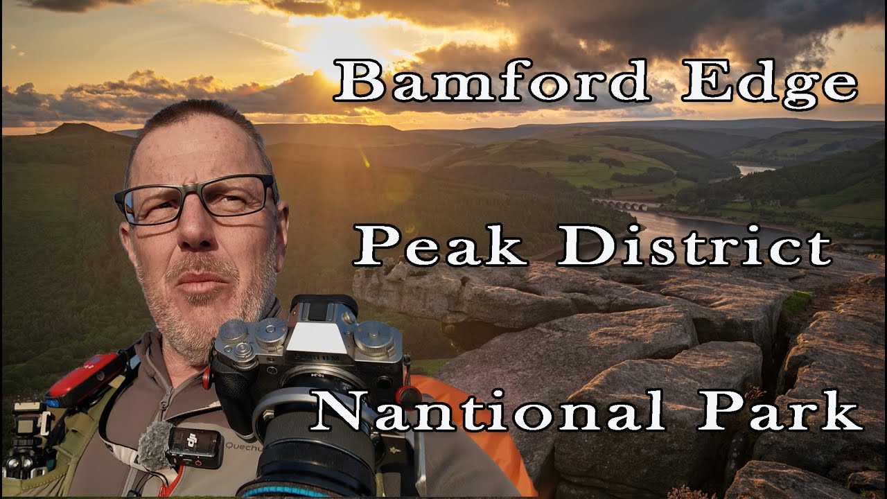 Sunset landscape Photography on Bamford Edge, Peak District Nantional Park