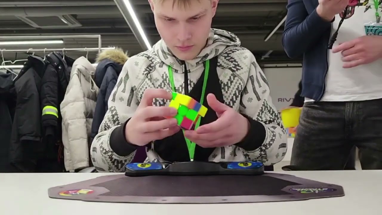 10.63 3x3 official PR average (w/7.88 first sub-9 single!)