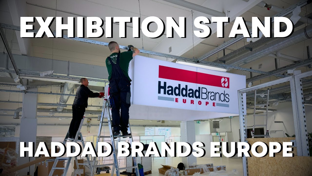 Projekt stoiska targowego na Supreme Kids Monachium | Budowa stoiska dla Haddad Brands Europe