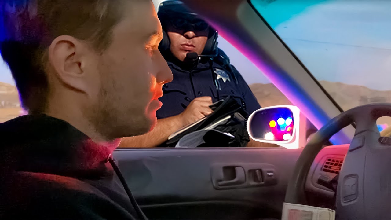 Police pulled us over for doing this....