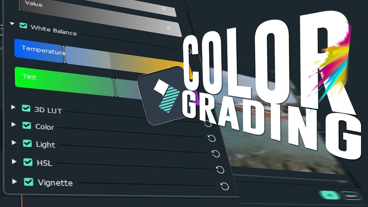 CARA COLOR GRADING DI FILMORA