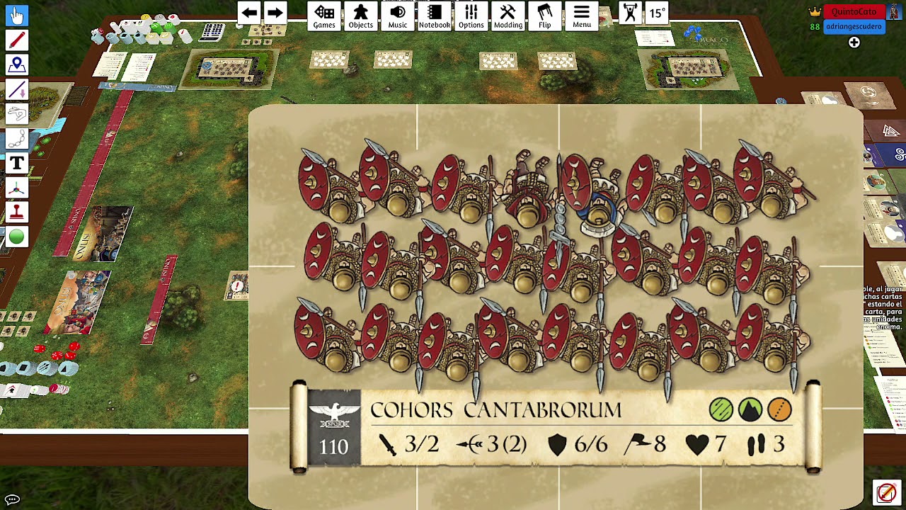 Partida a ONUS! Traianus de la Asedios de Costesti y Blidaru (102 d.C)