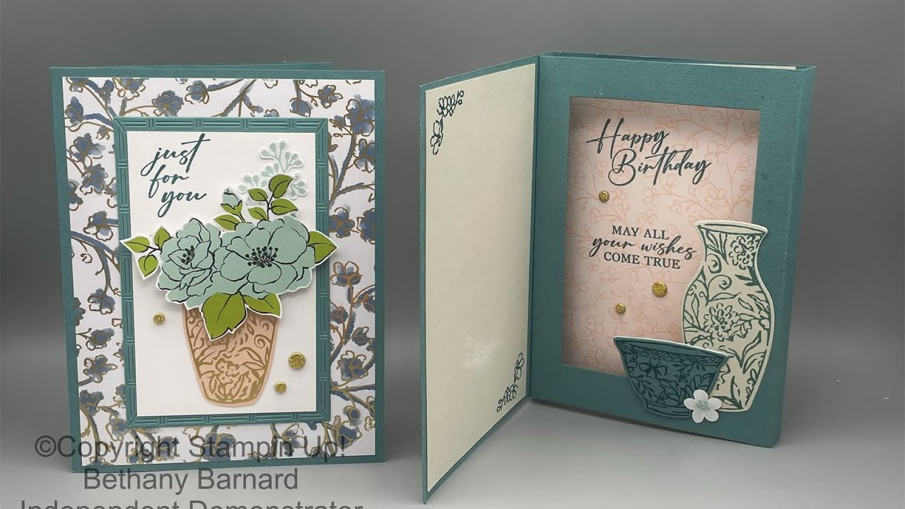 Fully Flowering Ephemera Series Video III, Kintsugi Inspirations Suite, Stampin’ Up!