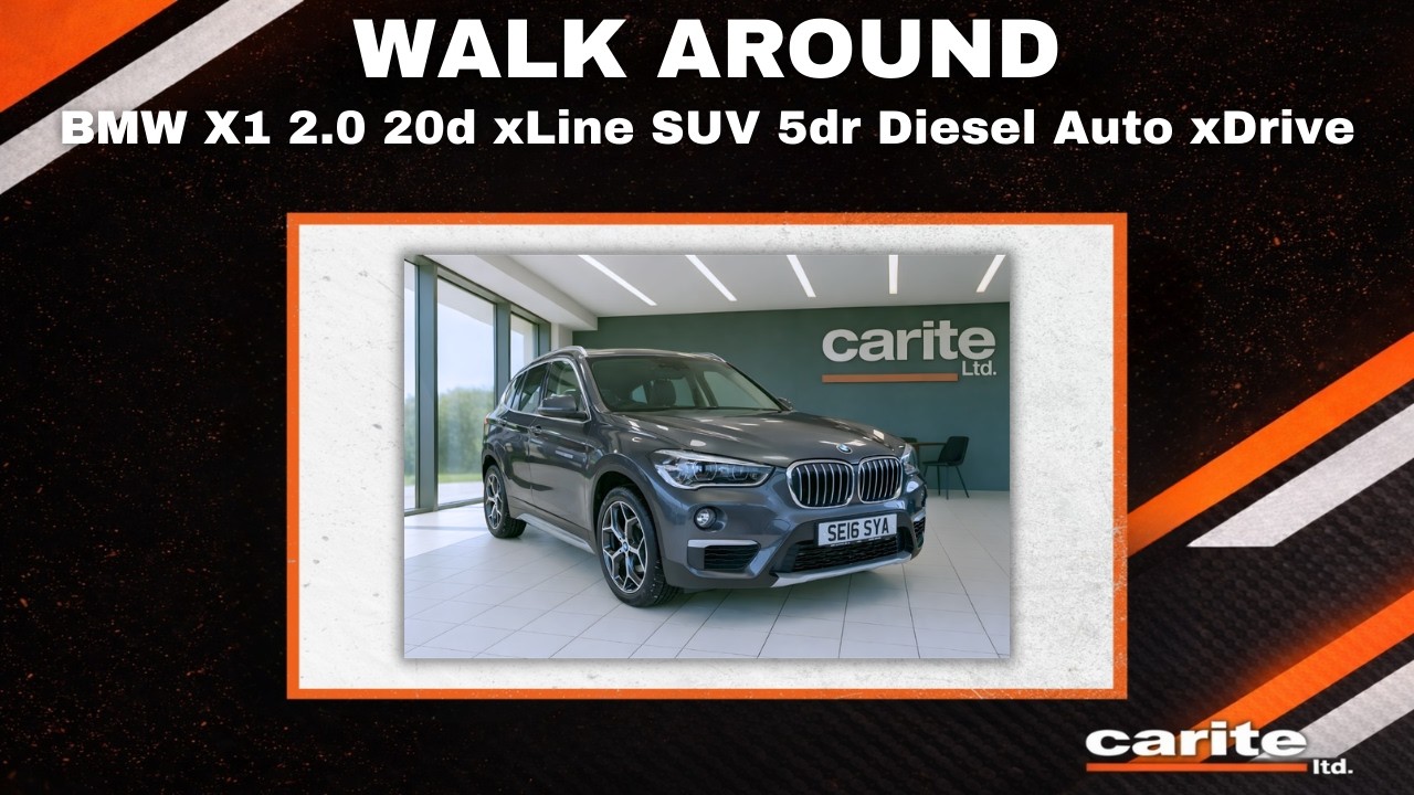 BMW X1 20d xLine SUV xDrive - walk around