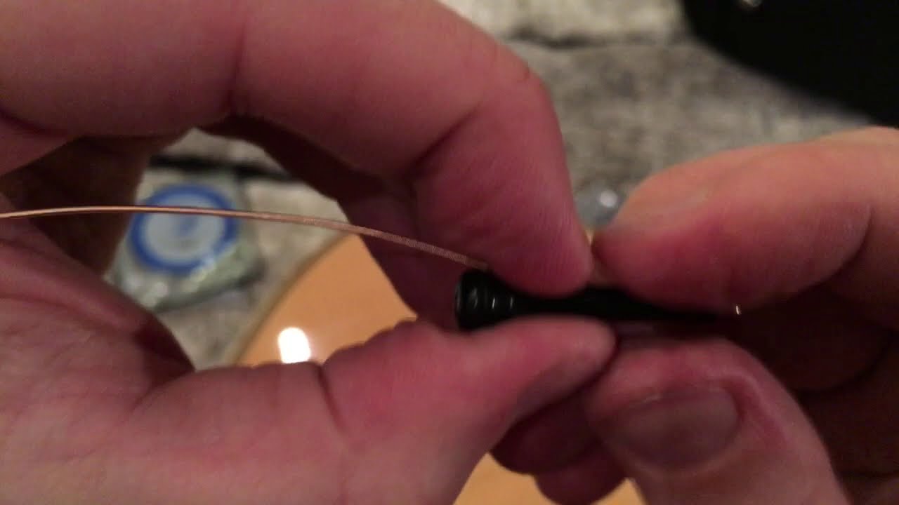 How I change strings on my bouzoukis (and all other instruments)