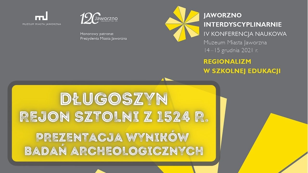 Długoszyn - sztolnia z 1524 r. - wyniki badań archeologicznych