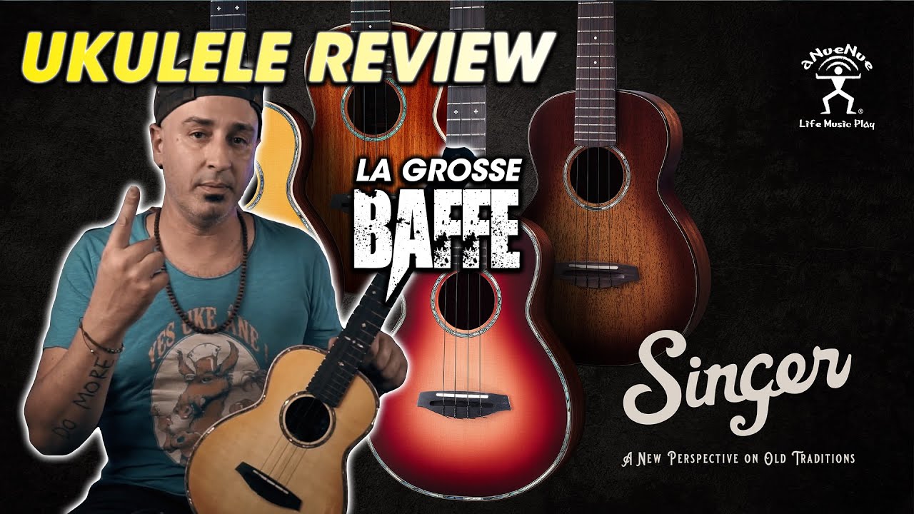 UKULELE REVIEW : aNueNue a encore tué le Game avec les Singer ! (La grosse baffe et en exclu !!)