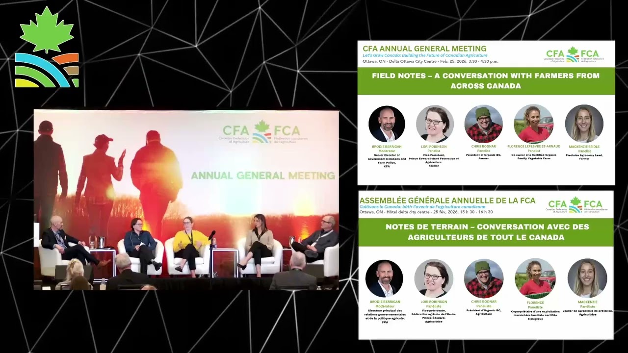 CFA AGM 2026 - Field Notes: A Conversation with Canadian Farmers