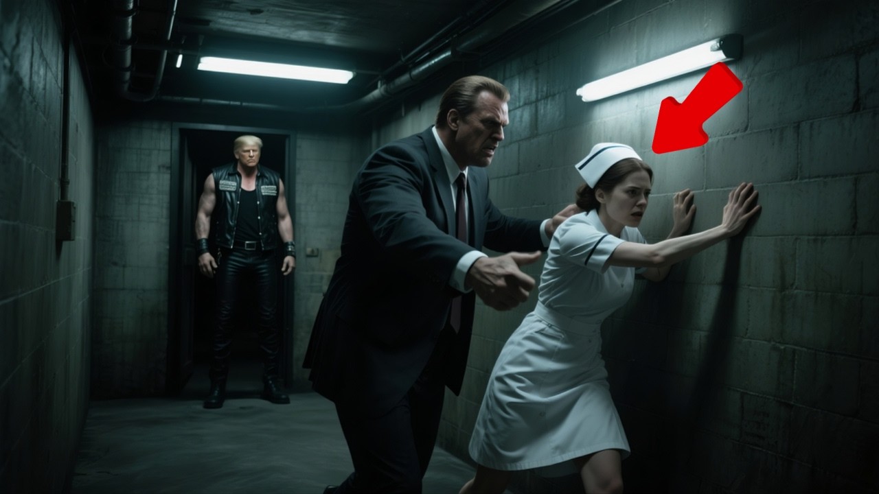 The CEO Dragged the Nurse to the Basement — Unaware She Was the Bikers President’s Wife