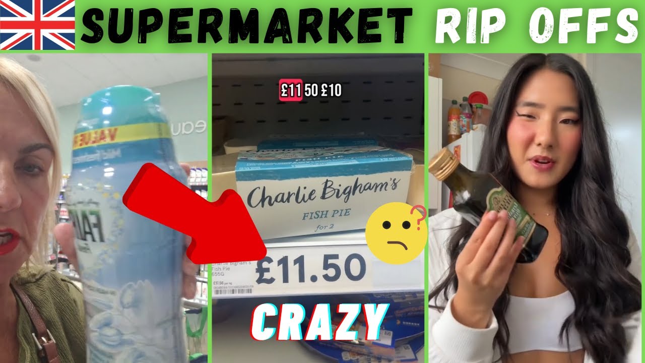 UK Supermarket Prices Are OUTRAGEOUS! 🛒💷 | TikTok Total Rip-Off 2025