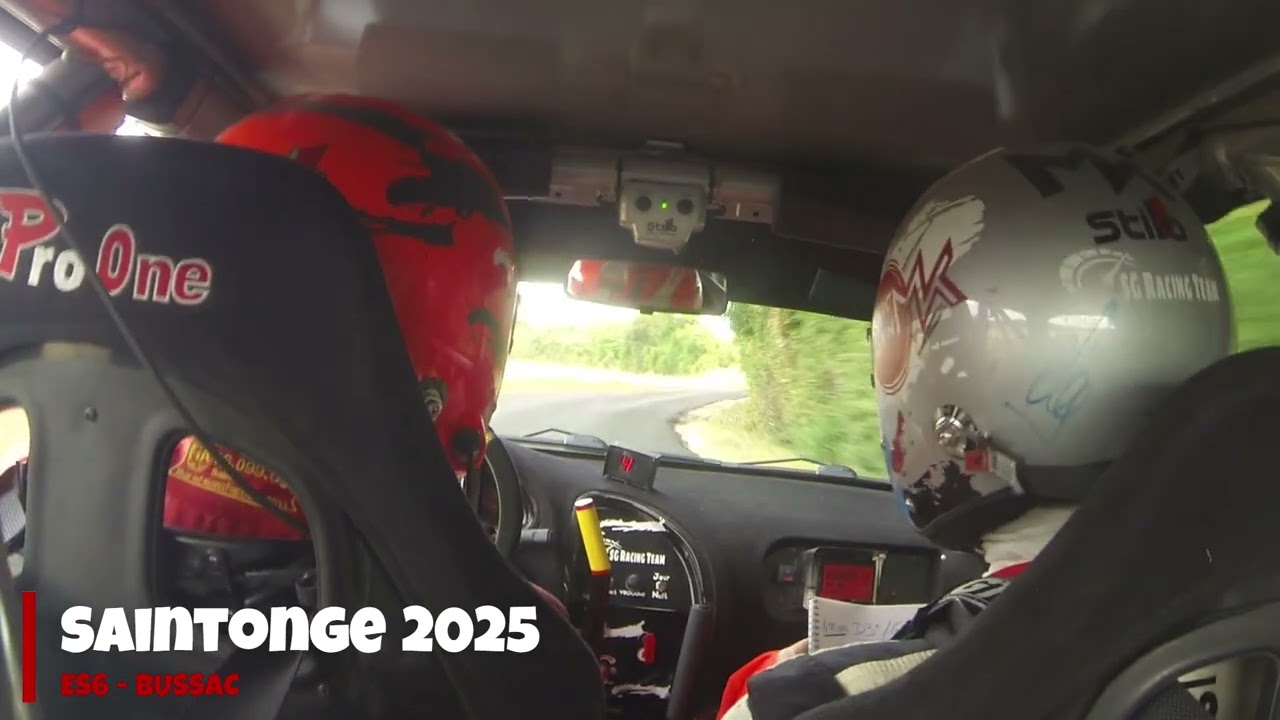 Rallye de Saintonge 2025 - ES6 BUSSAC - Saxo A6
