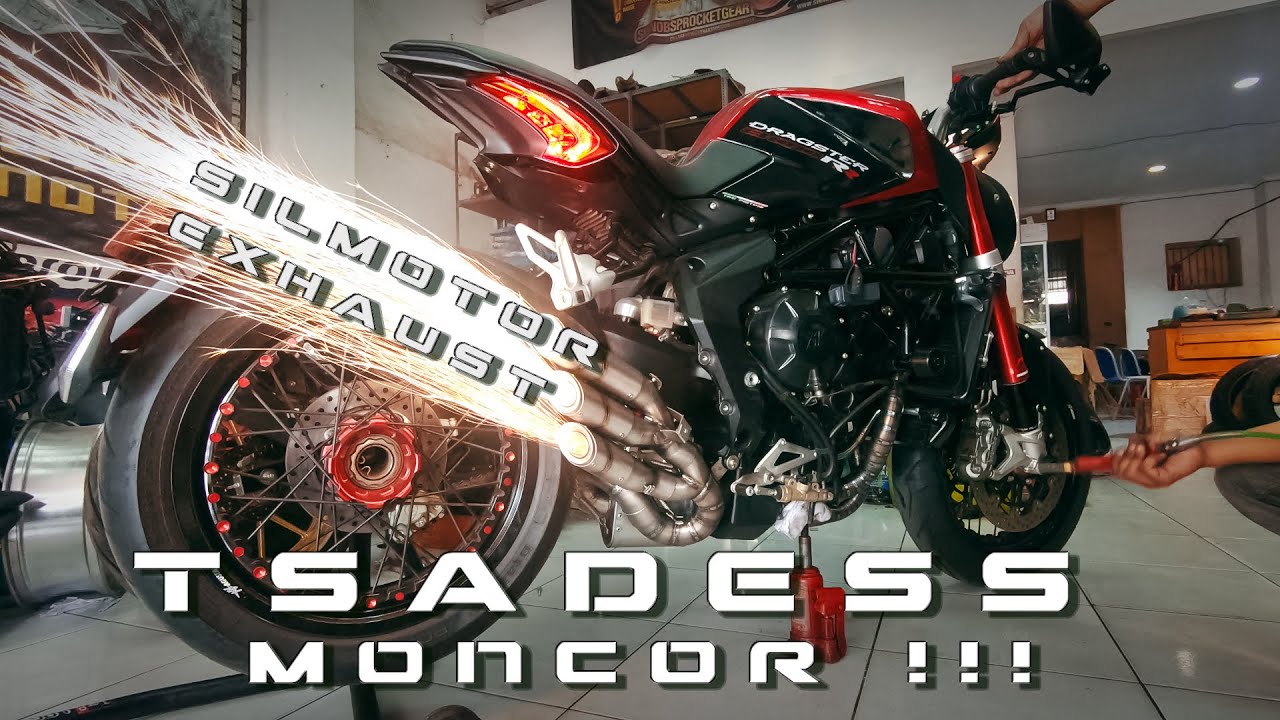 MV Agusta Brutale Dragster 800 RR / SILMOTOR EXHAUST !