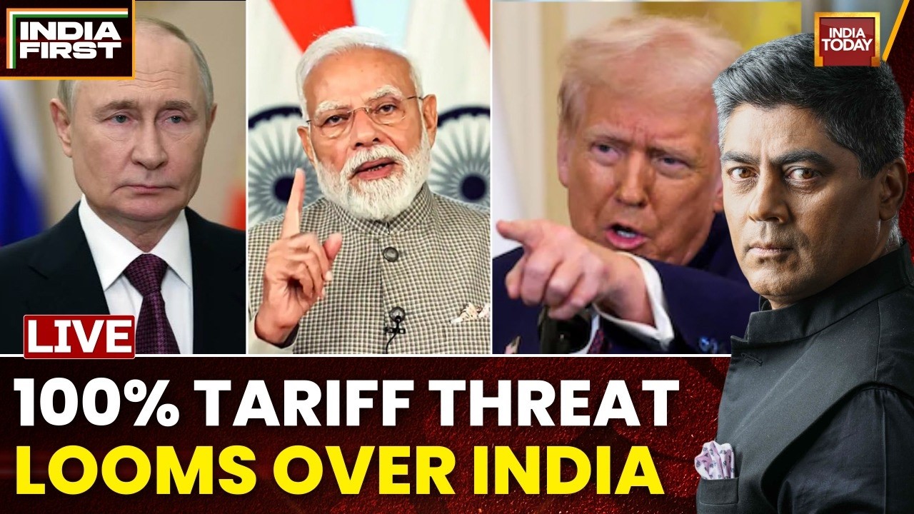 LIVE: US To Impose 100% Tariffs On India Over Russian Oil | India Caught In Between US-Russia Feud?