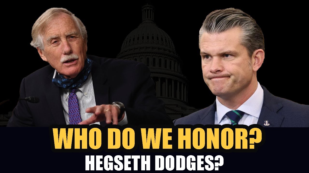 Who Do We Honor? King Presses Hegseth on Confederate Bases