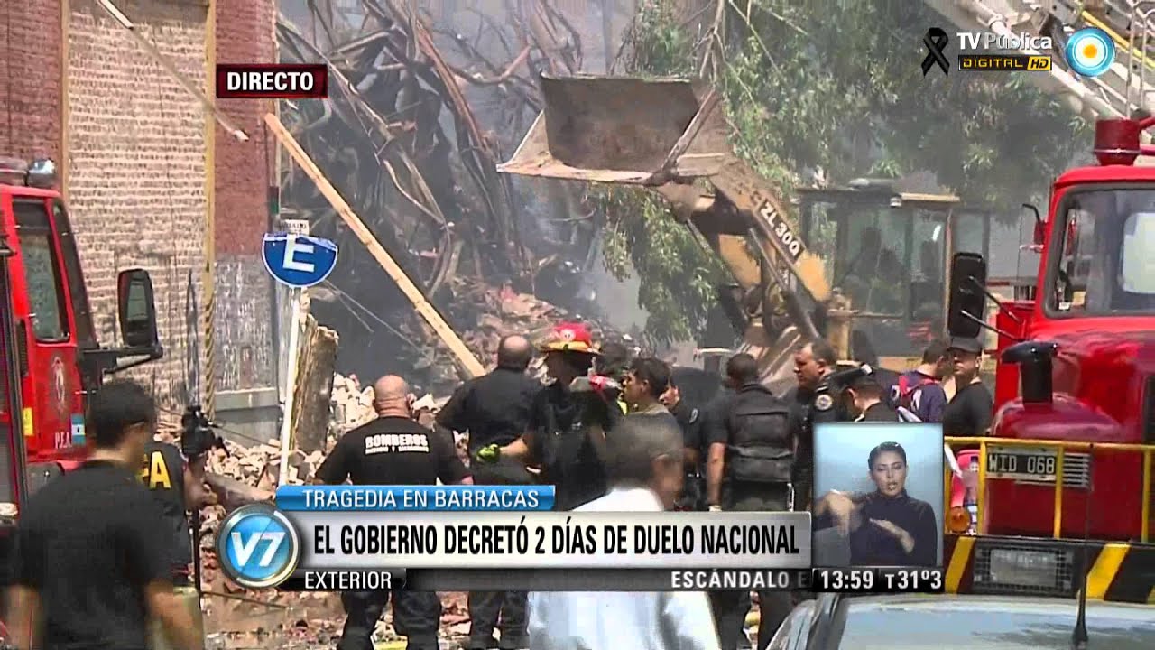 Visión 7: Trágico incendio en Barracas: Los depósitos de Iron Mountain